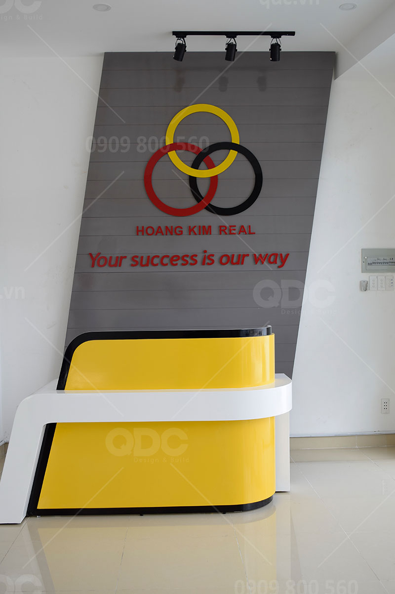 thiết kế văn phòng công ty hoàng kim
