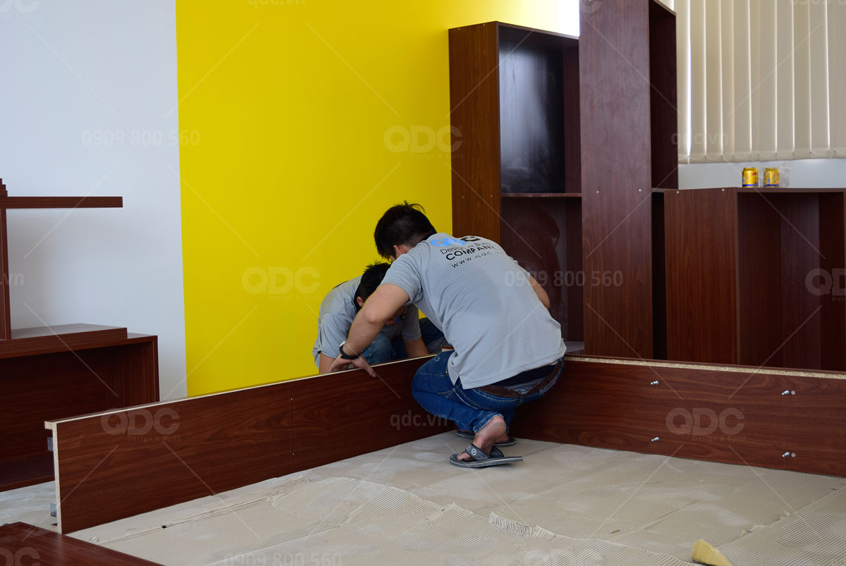 thiết kế văn phòng công ty hoàng kim